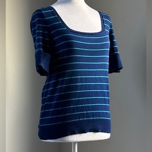 Banana Republic Striped Short sleeve Sweater
